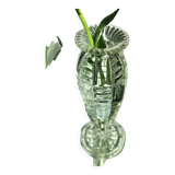 Vase taillé en verre