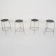 Arne Jacobsen for Fritz Hansen "M3170" stools, Denmark, 1967