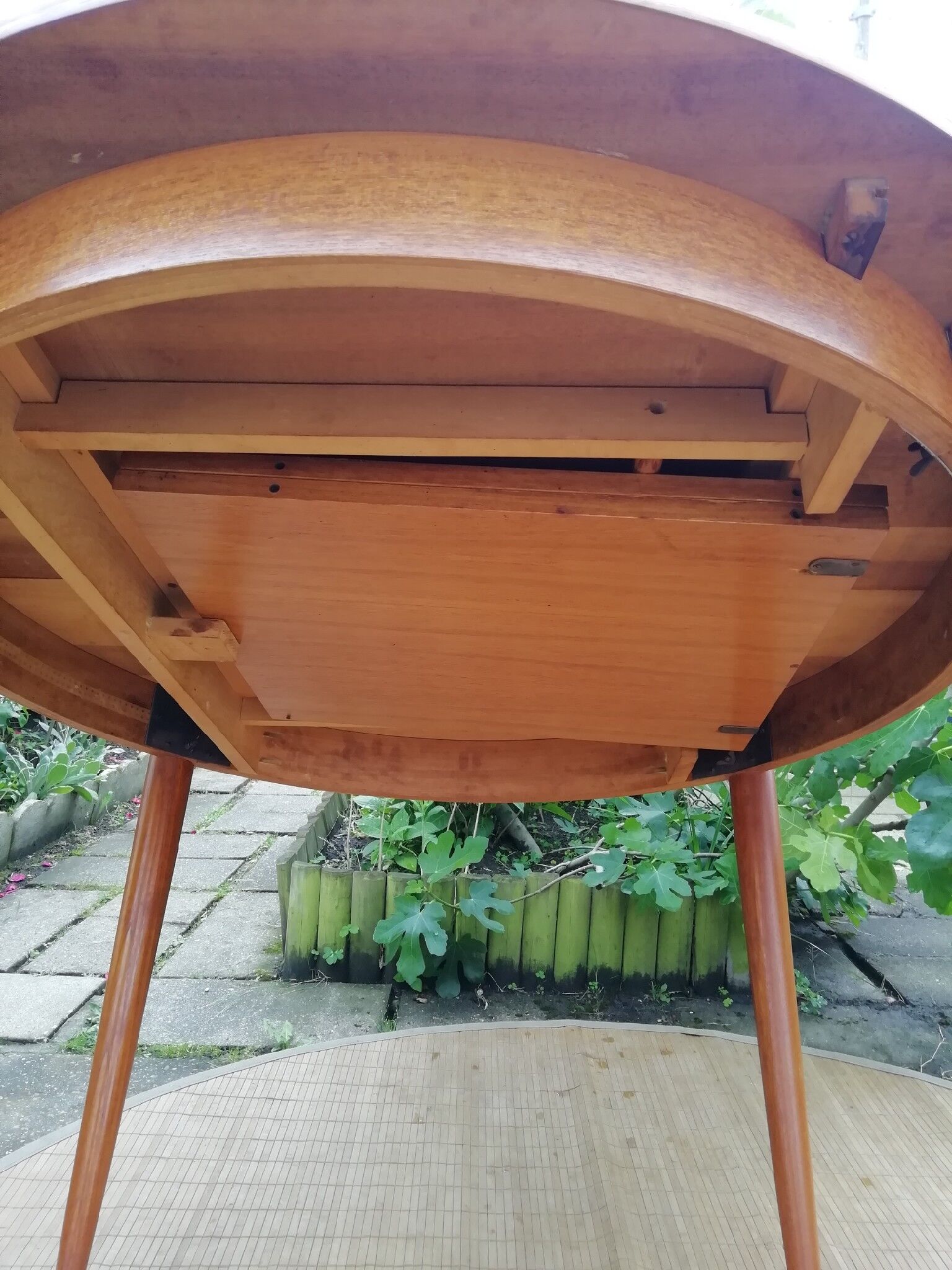 Teak table Scandinavian style 1970