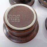 Russian Egg Cups by Ulla Procope for Arabia, 1960s, Set of 4