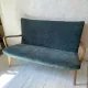 Renovated vintage Scandinavian bench