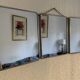 Vintage mirror 1960 triptych barber Arpin hairdresser - 34 x 88 cm