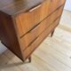Small Danish chest of drawers from the 1960s in teak – 3 drawers