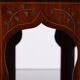 Fabulous Hoshiarpur Anglo Indian brass inlaid hardwood occasional coffee ta