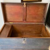 Traditional Indian chest of Rajasthan - Late XIXth teak