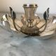 Vintage Olri silver metal candlestick