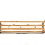 Scandinavian birch coat rack, Sweden, 1940