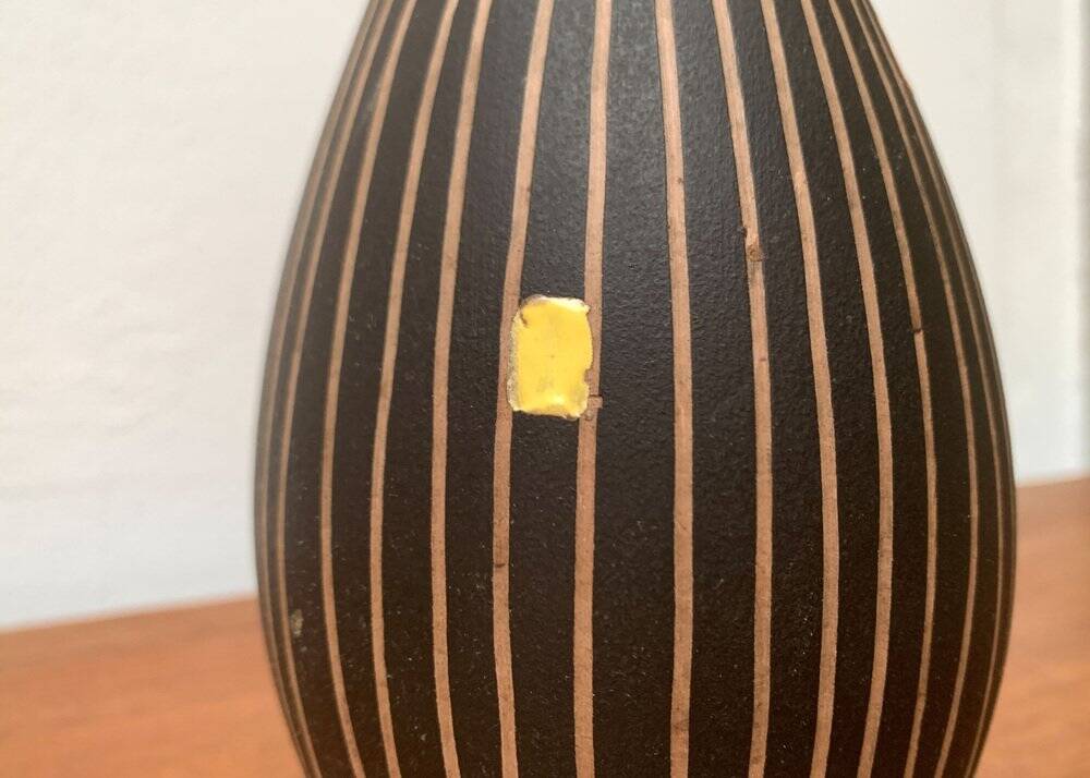 West German Vase in Ceramic WGP Fish Mouth from the Mid-Century by Steuler, 1960s