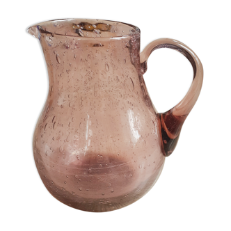 Glassware biot pichet vintage 1970