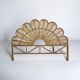Handmade wicker headboard