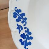 Set of 6 Boch oak leaf soup plates