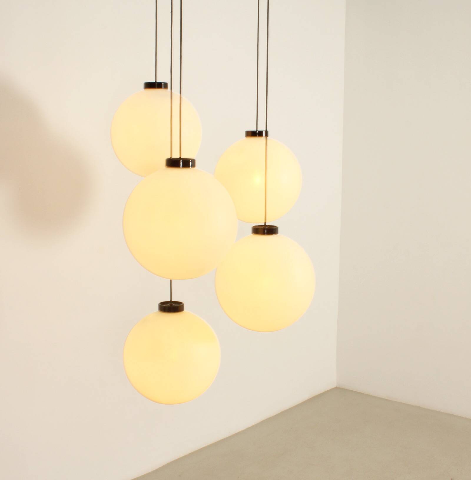 Globo Suspension by Miguel Milá for Polinax, Spain, 1965