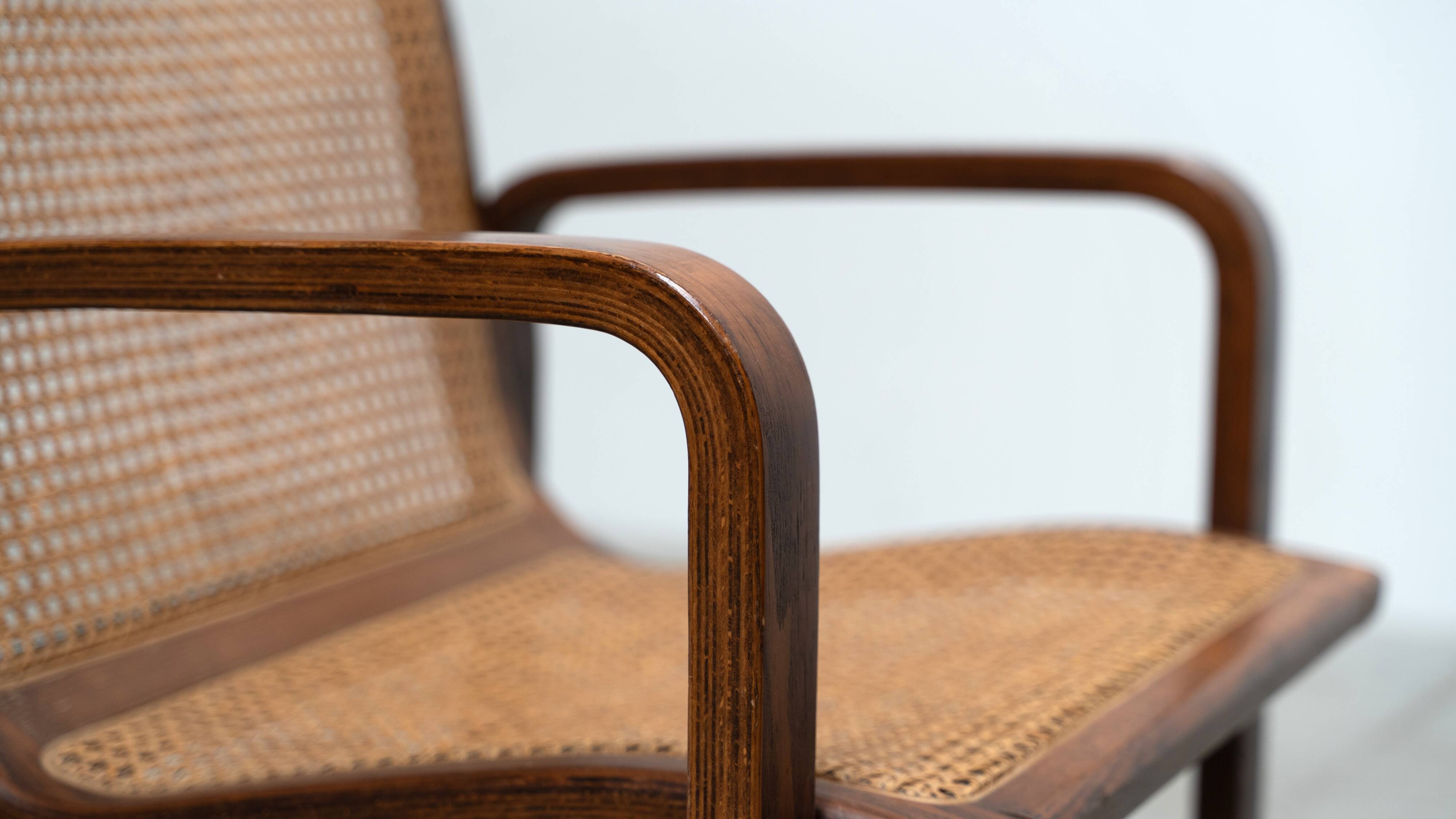 Set of four armchairs by Olivo Pietro