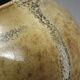 1983 sandstone cut enamels shiny and glaze cooking inside Bullée,Signed