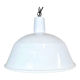 Industrial White Enamel Pendant Lamp from EMAX, 1960s