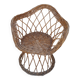 Vintage wicker armchair