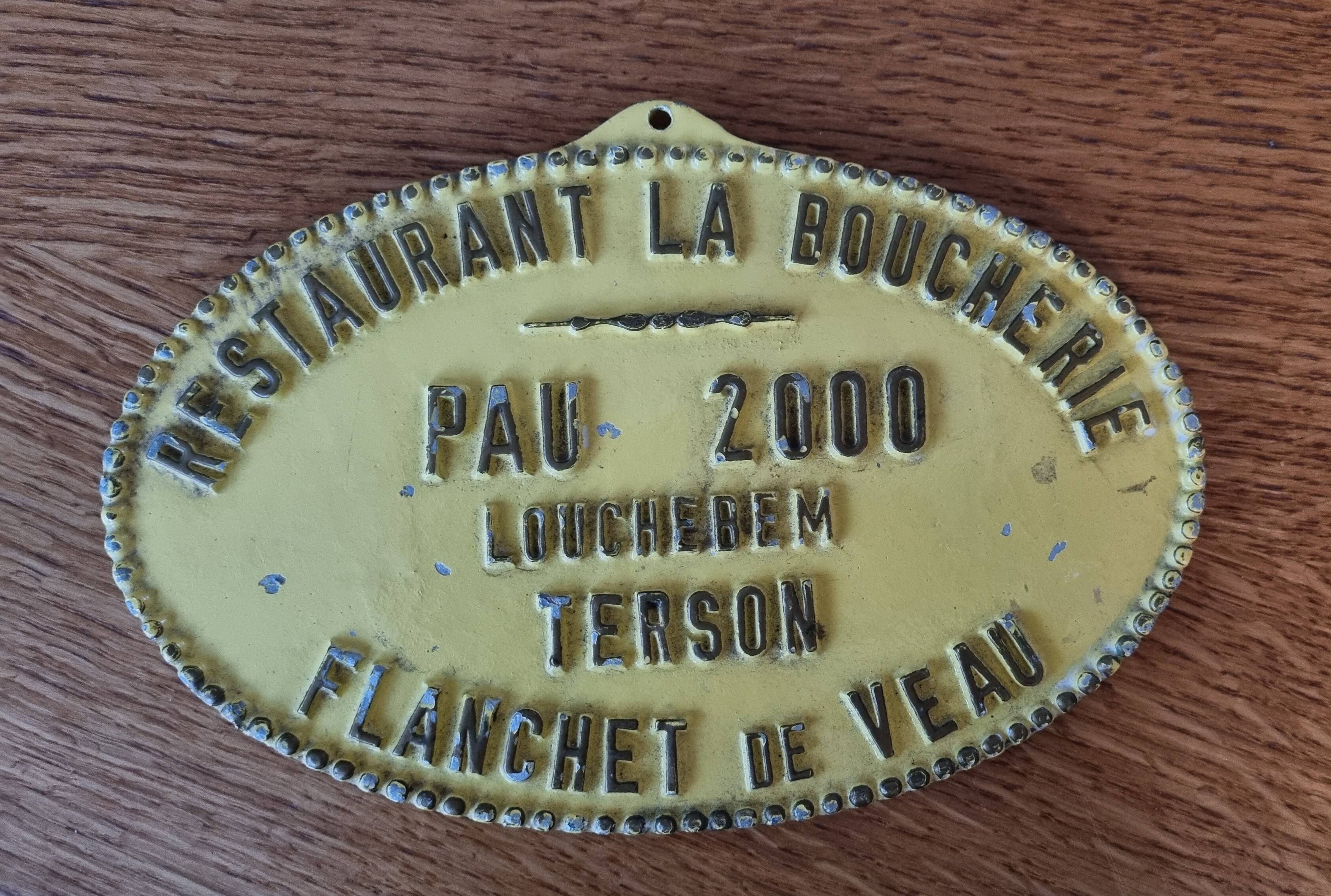 8 butcher competition plates