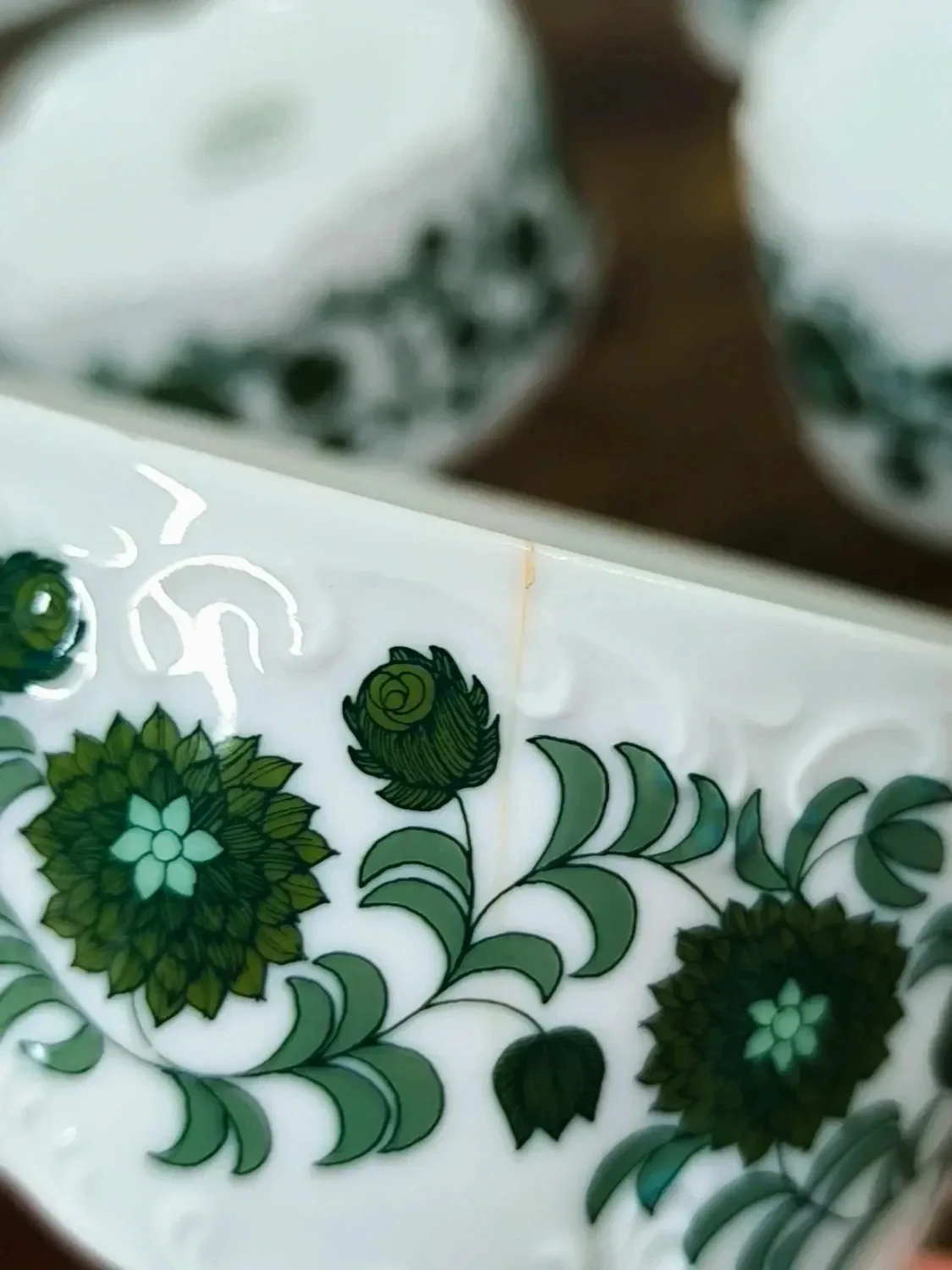 Set of 6 Rosenthal Monbijou Bowls Ramekins Decor Giscard Vintage Porcelain