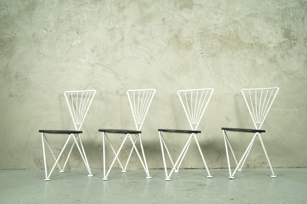 Italian chairs by Jochen Hoffmann for Bonaldo, 1980