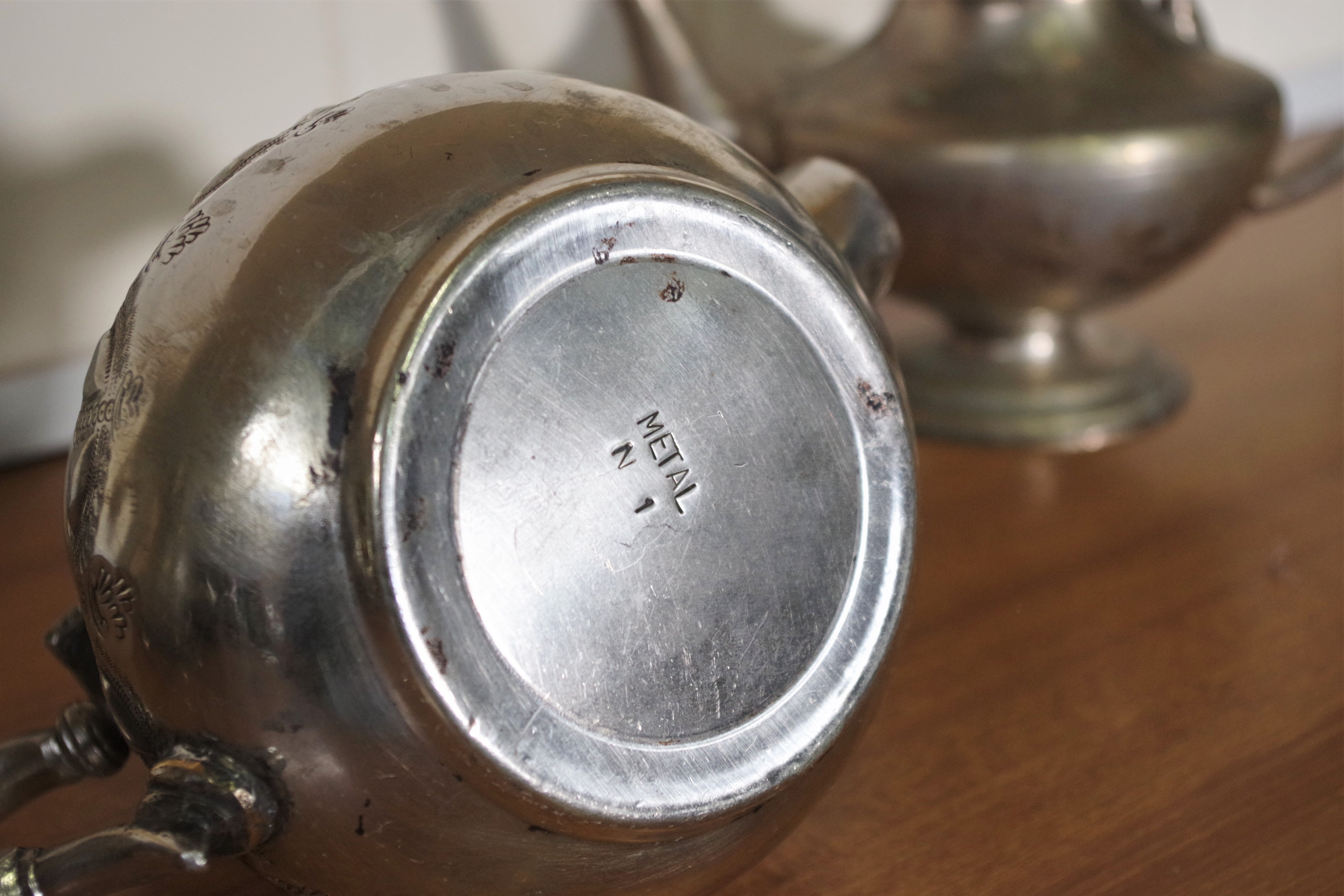 Arabic tea maker 8 pieces, Morocco 50s