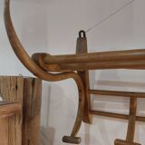 Wall-mounted coat rack