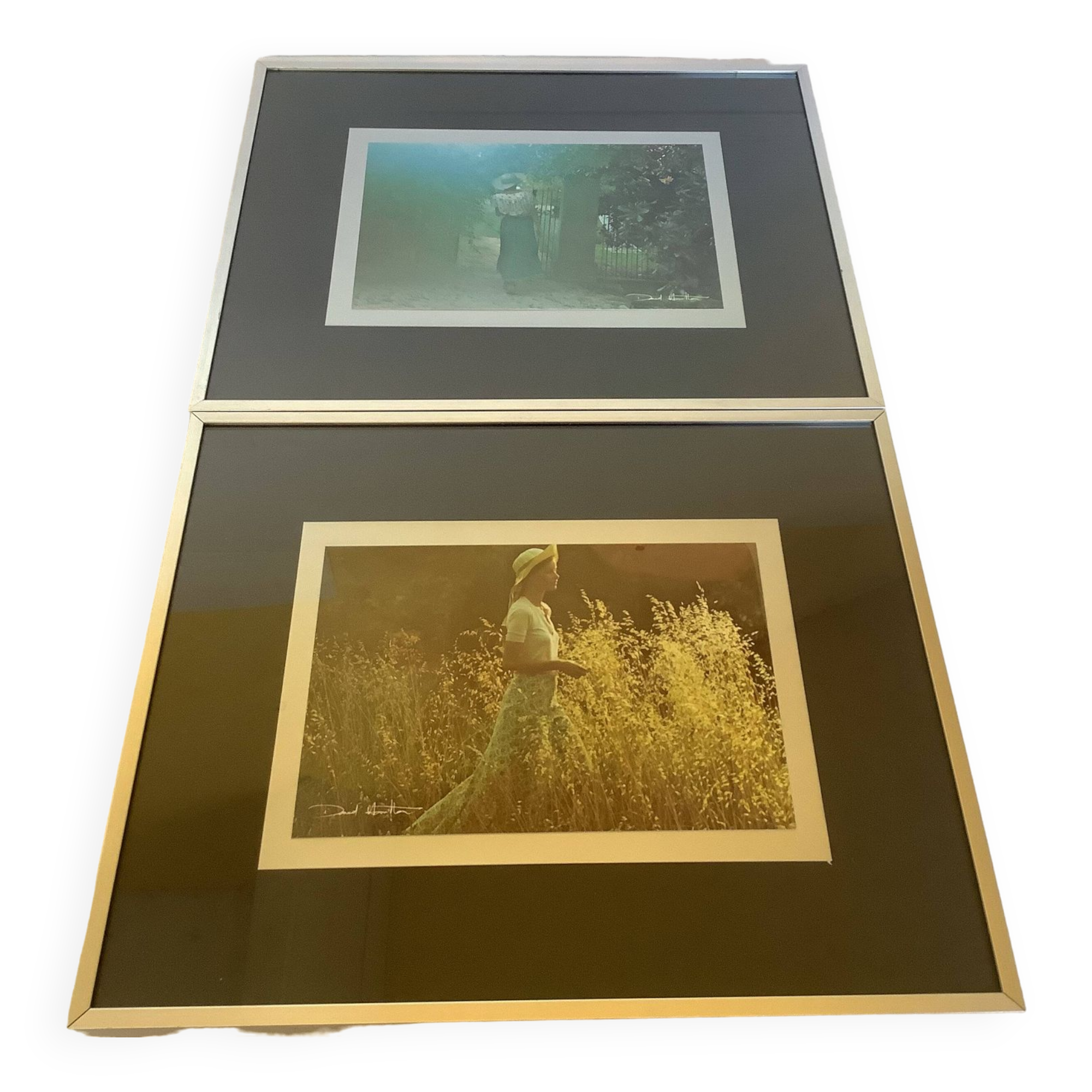 Paire de cadres David Hamilton