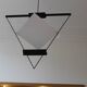 Geometric suspension pendant by Mario Botta for Artemide