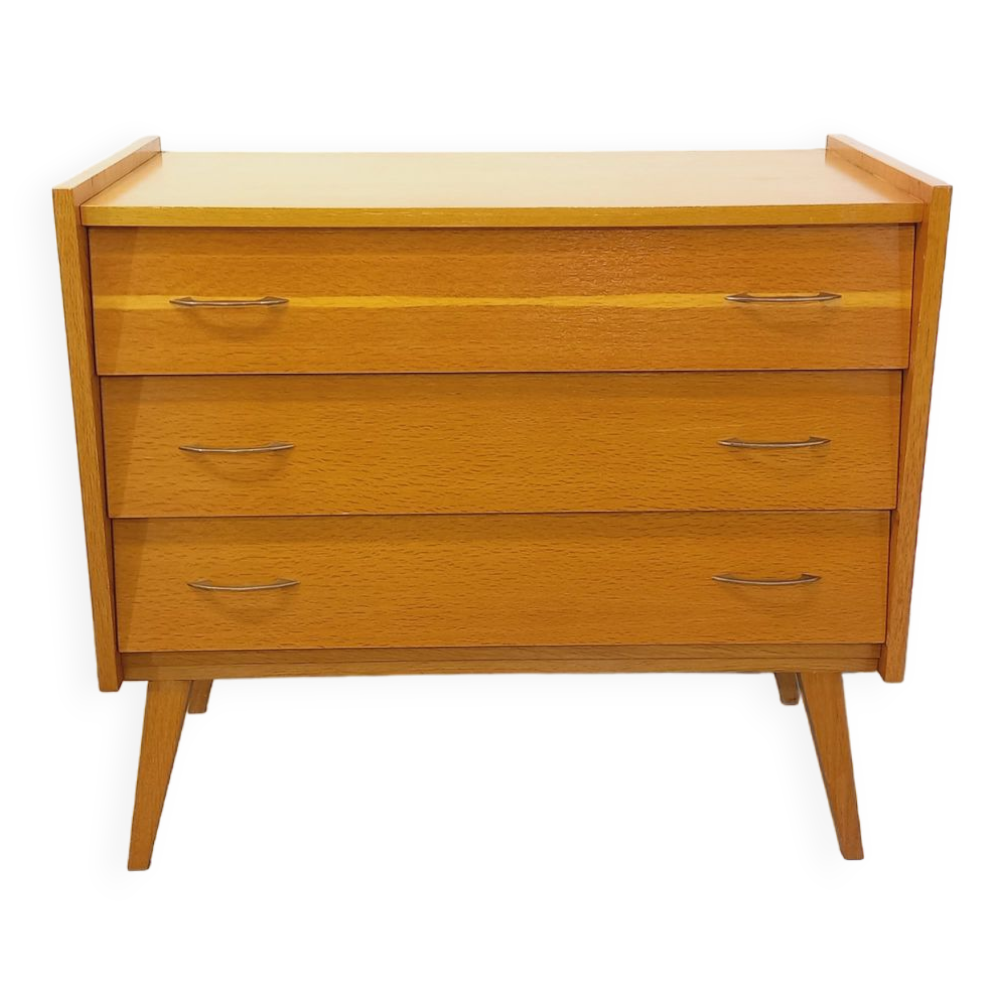 Vintage wooden chest of drawers from the 50s 60s