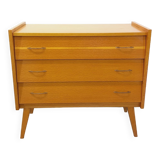 Vintage wooden chest of drawers from the 50s 60s