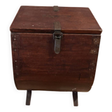 Old solid wood butter churn