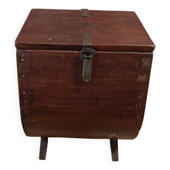 Old solid wood butter churn