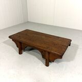 Rustic antique low coffee table side table 1900’s