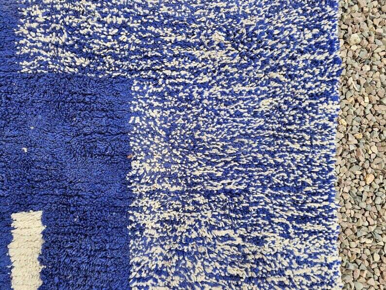 Tapis berbère tissé main artisanale traditionnelle 1,5/2,5 m