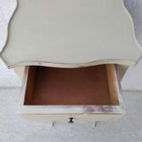 Side table or bedside patinated Louis XV style patinated