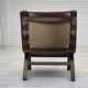 1970s, Danish loungechair by Farstrup, leather, canvas, bent wood.