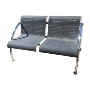 banquette en acier peint