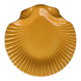 Shell-shaped top in numbered ceramic