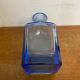Estelle Antique Colored Whisky/Liqueur Decanter + Blue Crystal Stopper