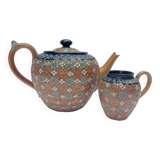 Doulton Slater's Teapot and Creamer