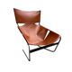 F444 lounge chair in cognac leather by Pierre Paulin for Artifort