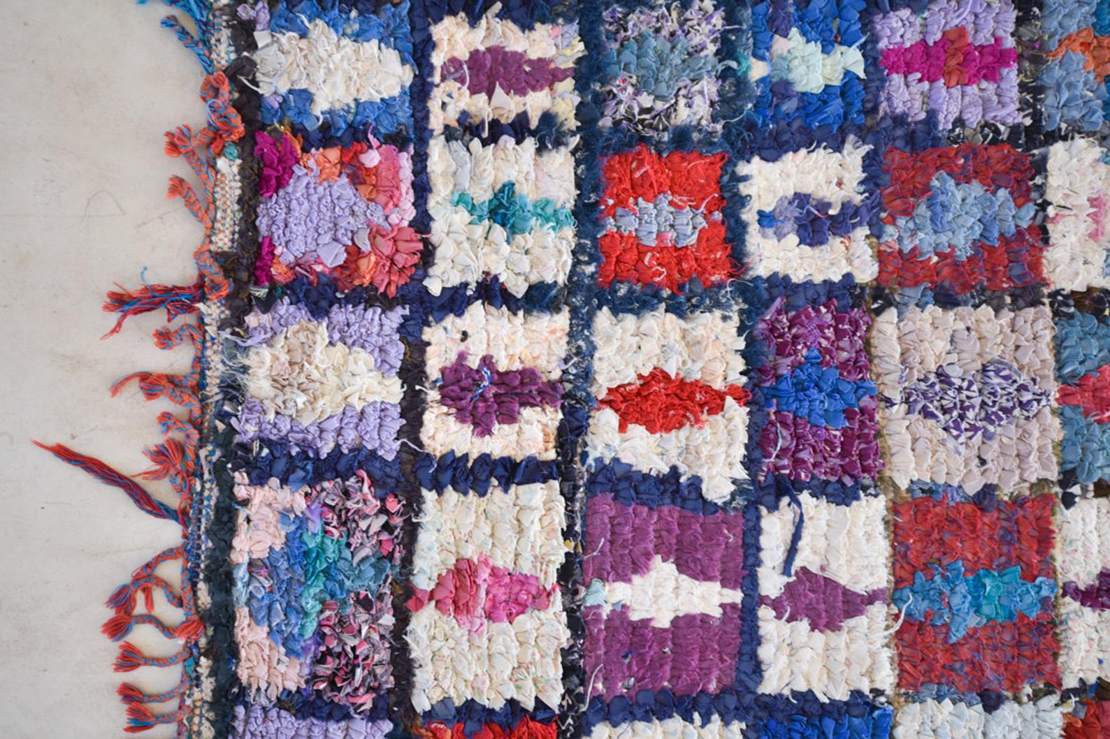 Carpet boucherouite 124x210cm