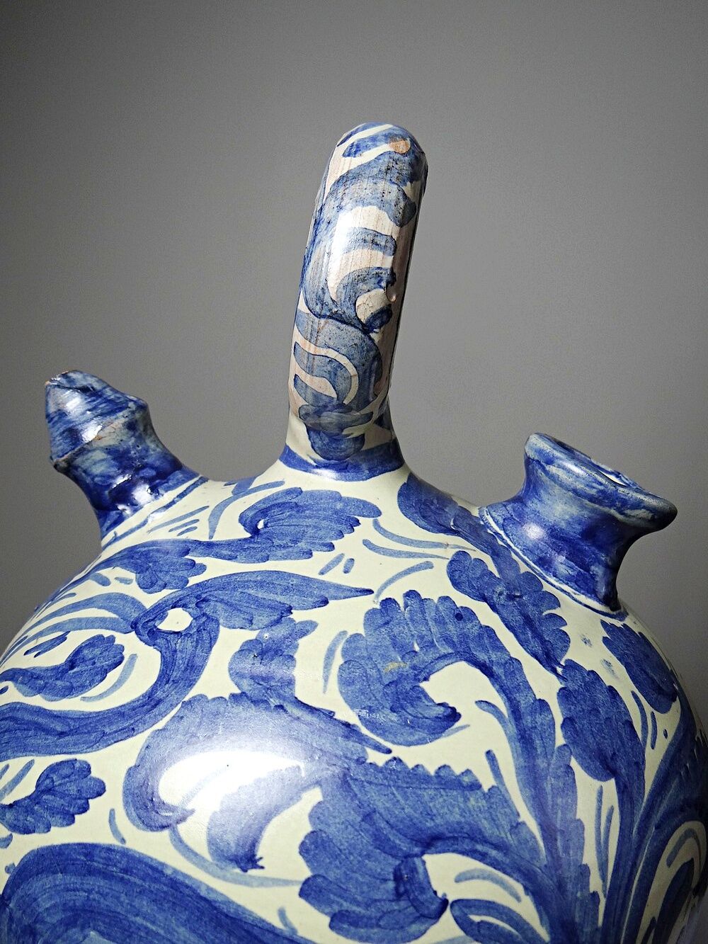 Large Spanish majolica jug Domingo Punter 1952