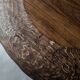 Carved oak plate