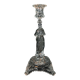 Crystal candlestick Christ "Sacred Heart"