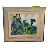 Oil on canvas signed