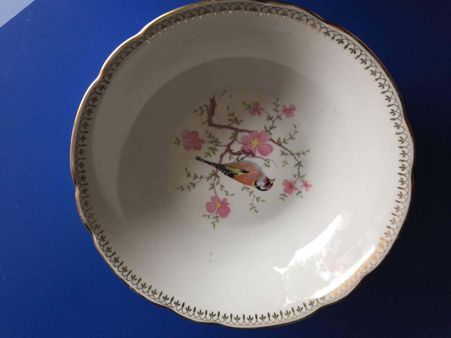 Compagnie Nationale luxury porcelain salad bowl