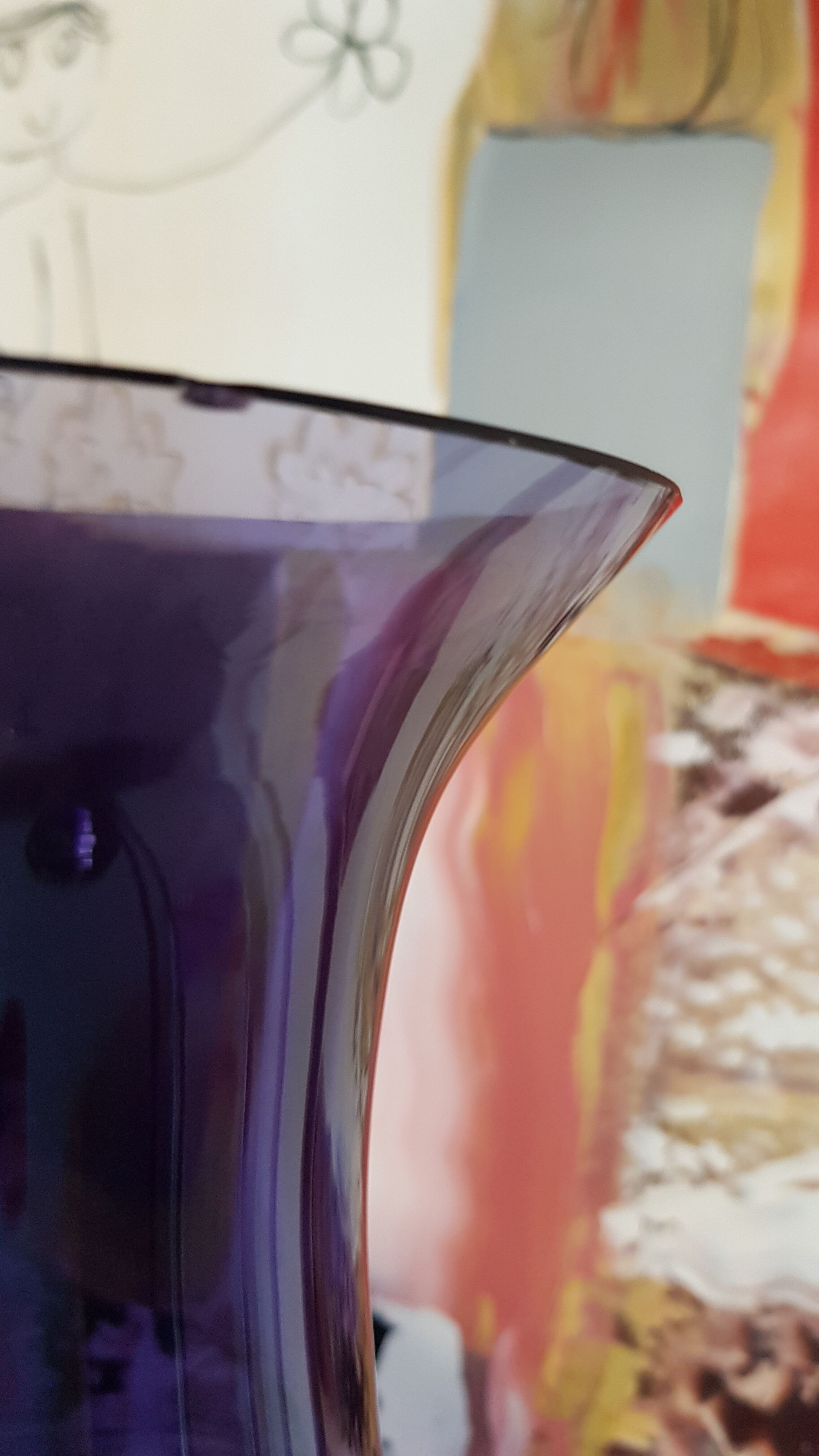 Glass vase