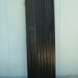 4 Pairs of wooden shutters painted black
