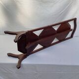 Vintage wooden shelf point table