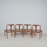 4 Danish chairs designed by Johannes Andersen, 1960s